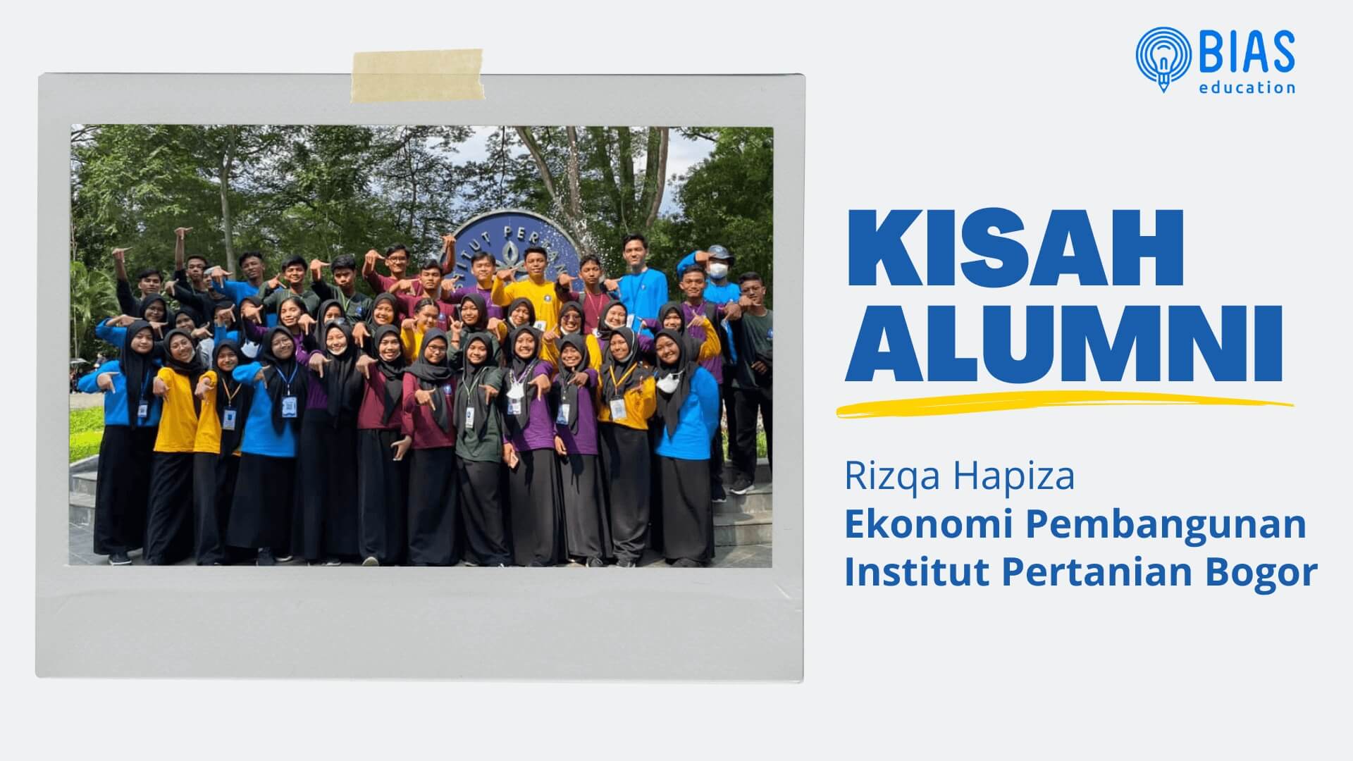 Kisah Alumni - Rizqa Hapiza A’malia